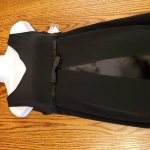 New Jones New York Black Cocktail Dress Size 6P